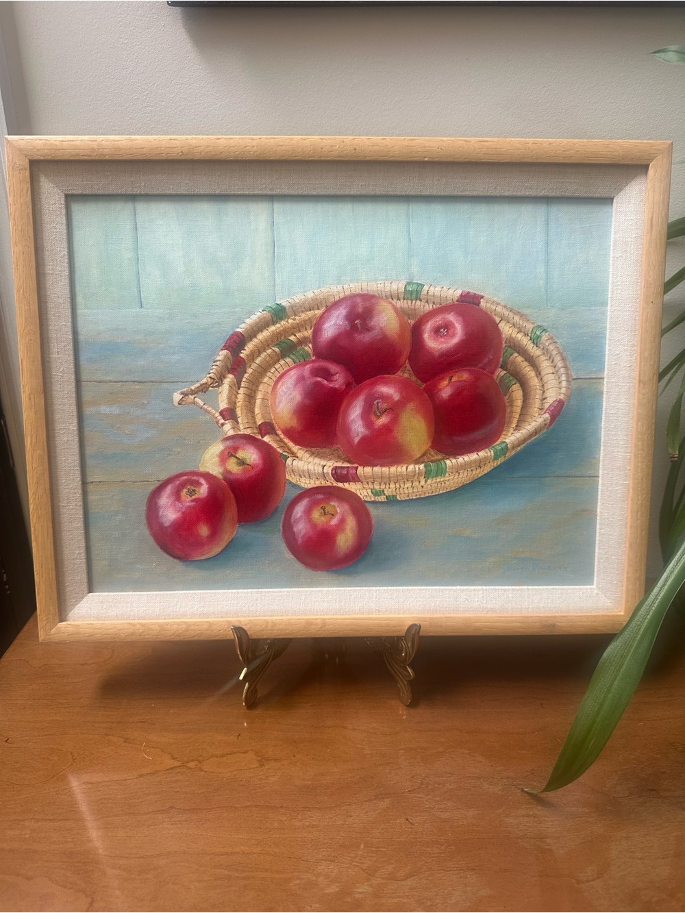 Vintage Still life Oil on Canvas Painting
